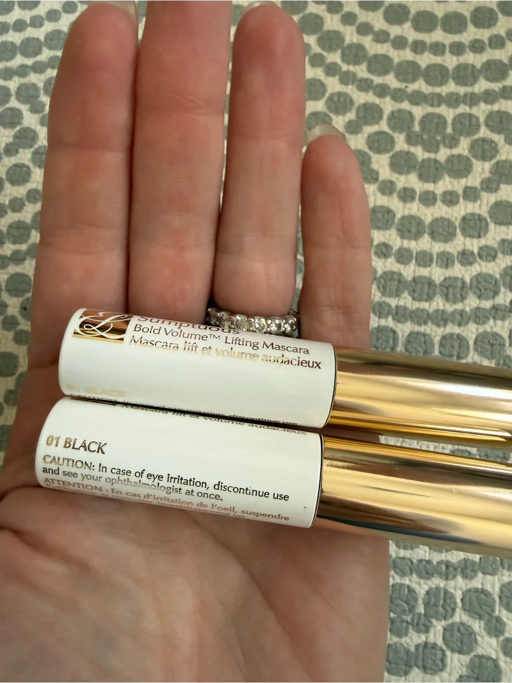 Estée Lauder Sumptuous Bold Volume Lifting Mascara – Black set of two